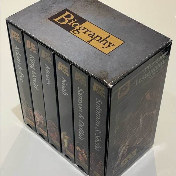 A&E The Old Testament Collection Series VHS Collection - Biography - Picture 3 of 7